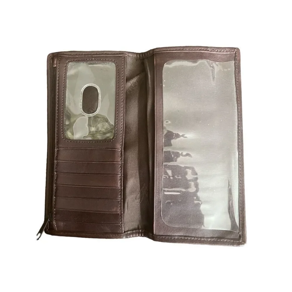 ✨Fossil Derrick Bifold Brown Leather Wallet✨